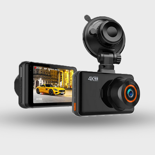 Single Lens 4K HD Dash Cam - Front View